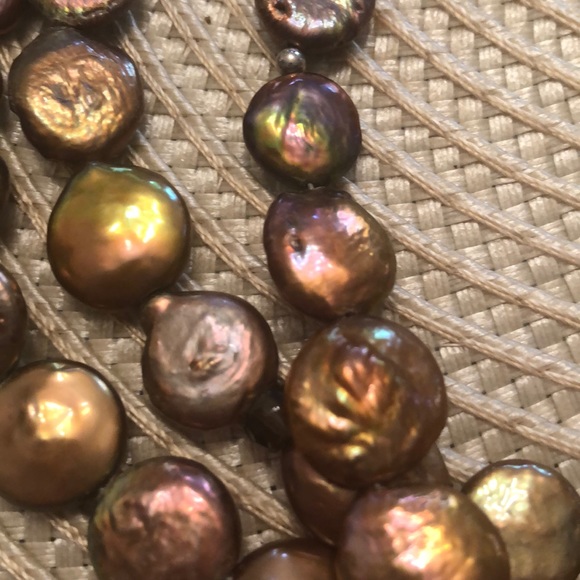 Original Silpada triple strand bronze necklace - Picture 3 of 3